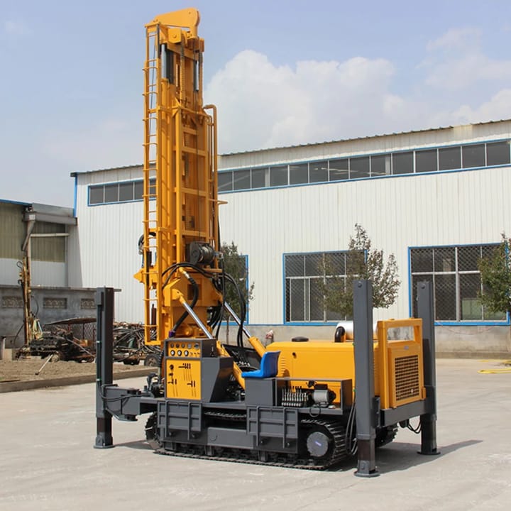 700m Diesel powered Hydraulic Well Drilling_Borehole Machine
