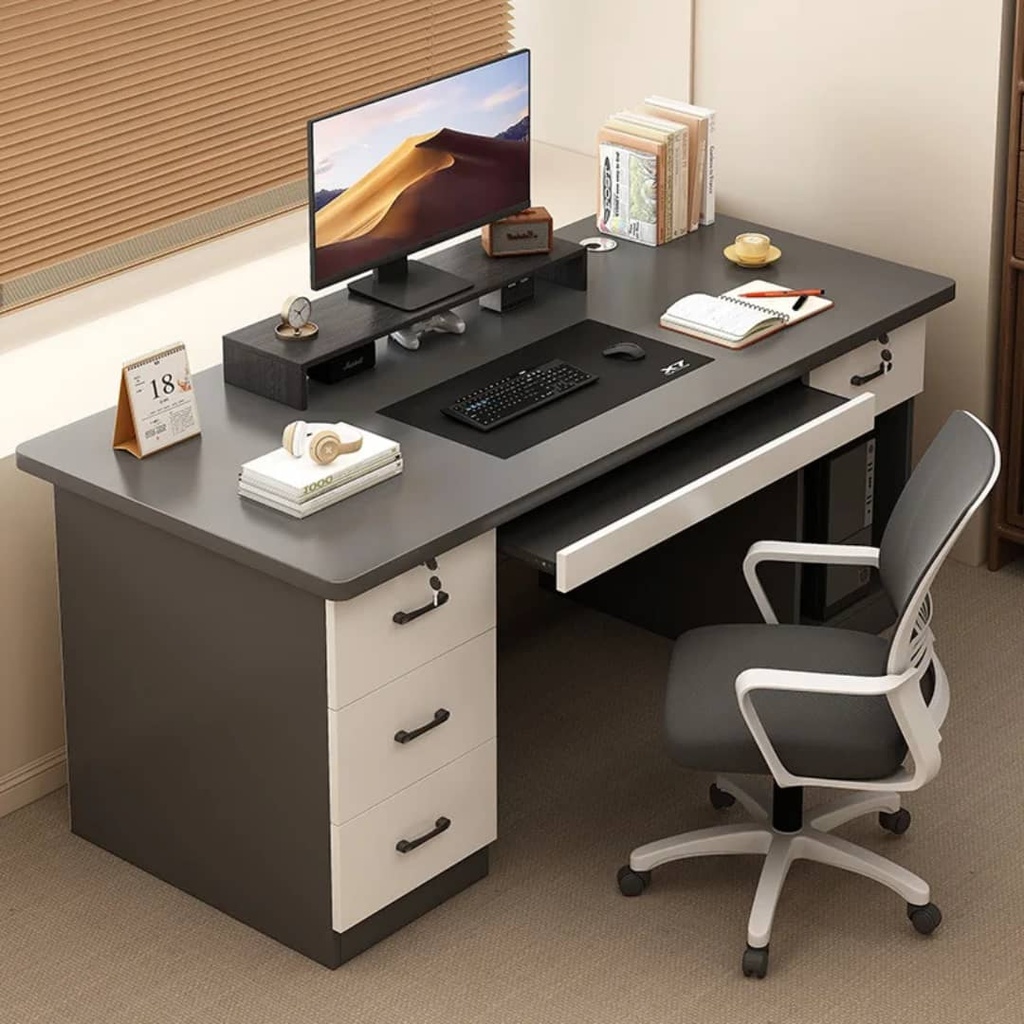 Office Desk - Double sided drawer series