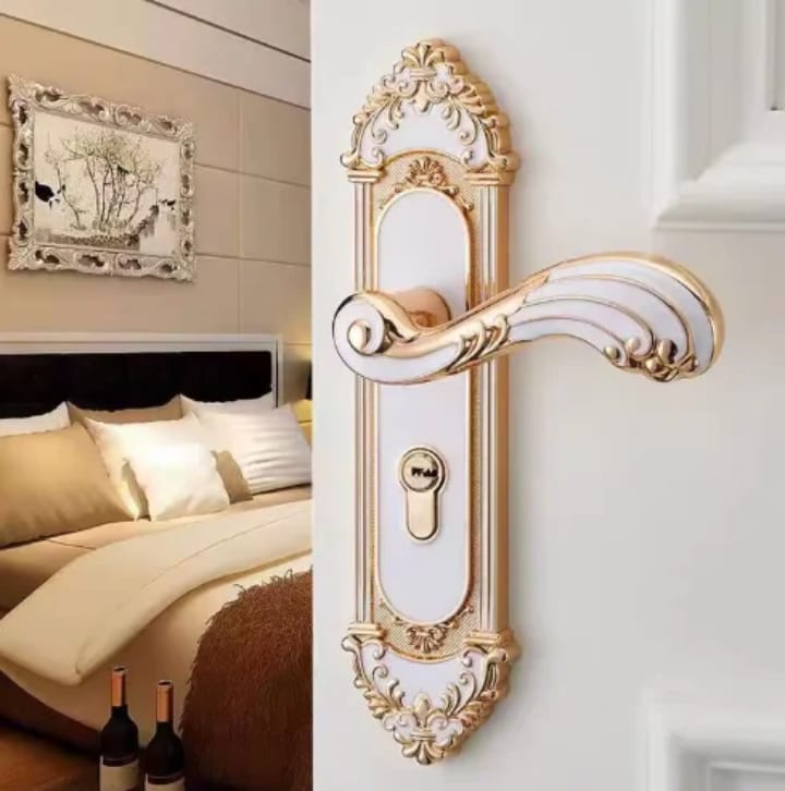 Silent room key operated Aluminum door lock.... Easy installation
