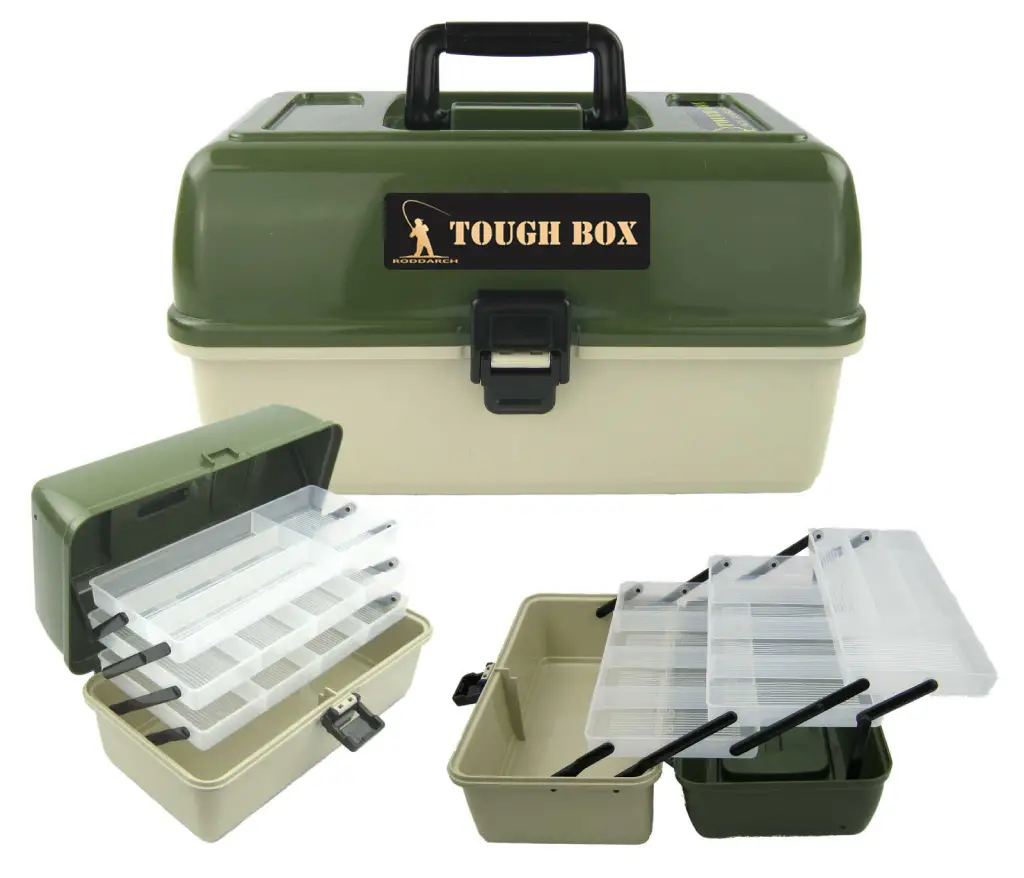 Tough Box Tackle Box 3 Tray Cantilever Demo