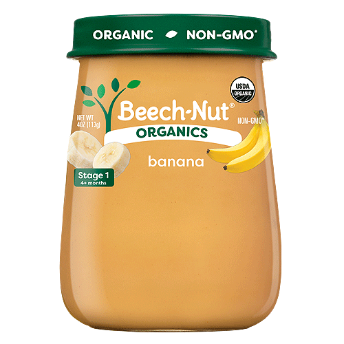 Beech-Nut Organics Banana Baby Food Demo