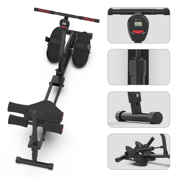 Premium Fitness Exercise Rower 高级健身划船器械