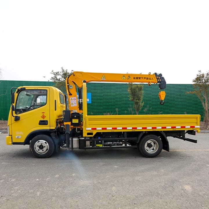 5-16 Tons Truck Crane Off-road 4x4 Truck Hydraulic Cylinder 20m Lifting Gearbox Pump